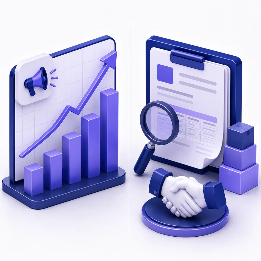 Ads and supplier layer of the cost stack audit.